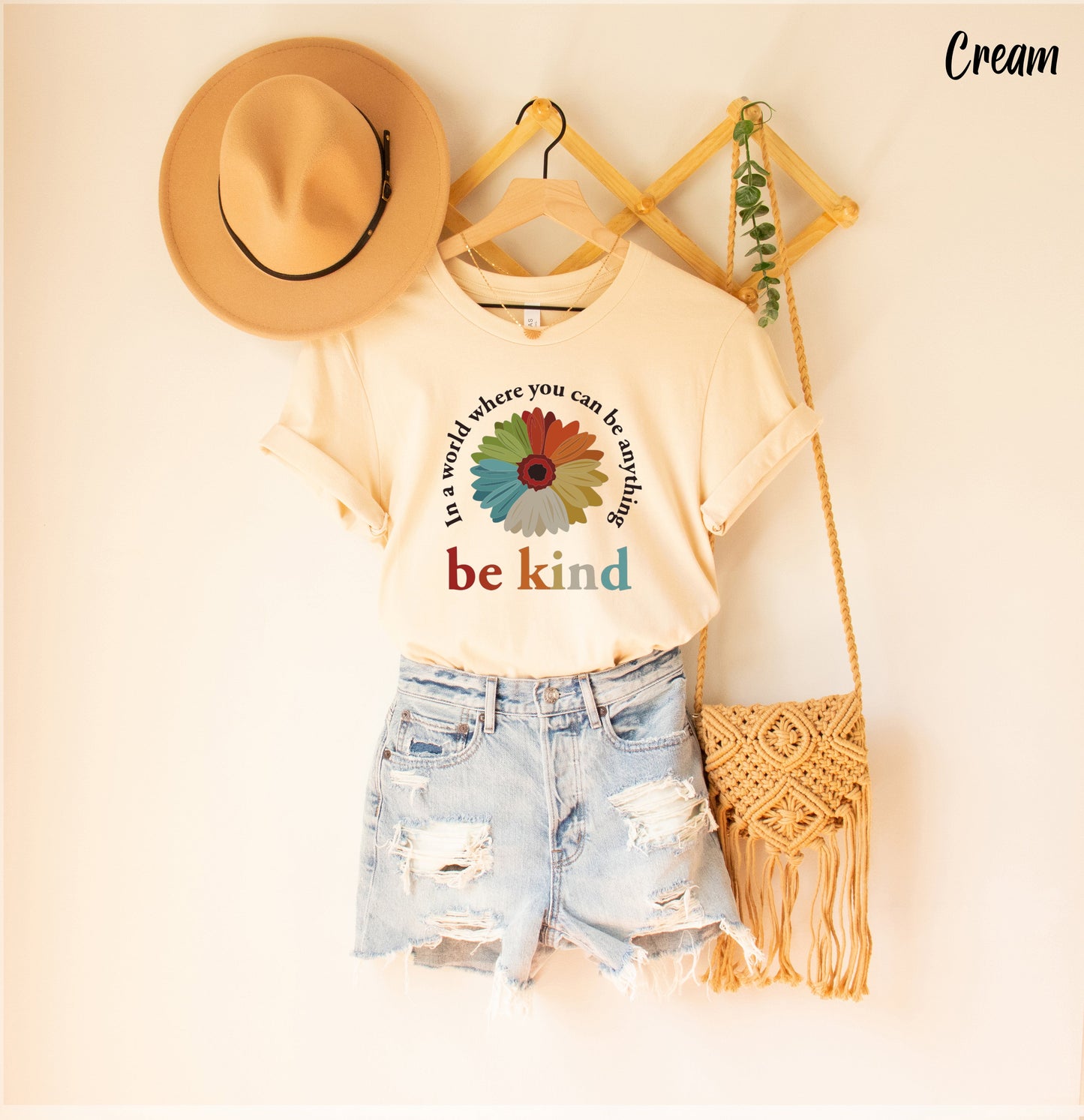 In A World Where You Can Be Anything Be Kind Tee Shirt