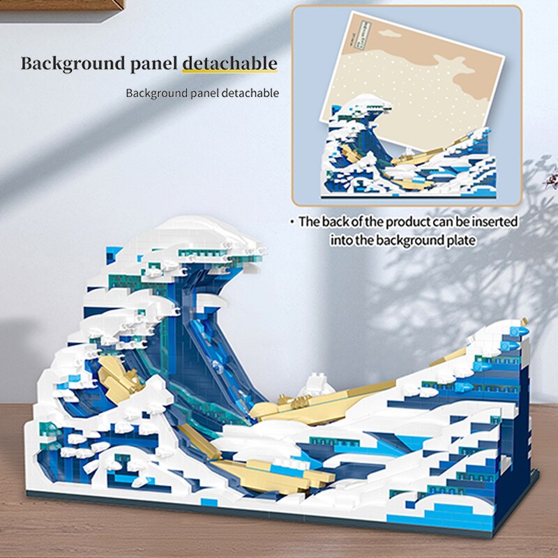 3D Microbrick MOC Art Painting