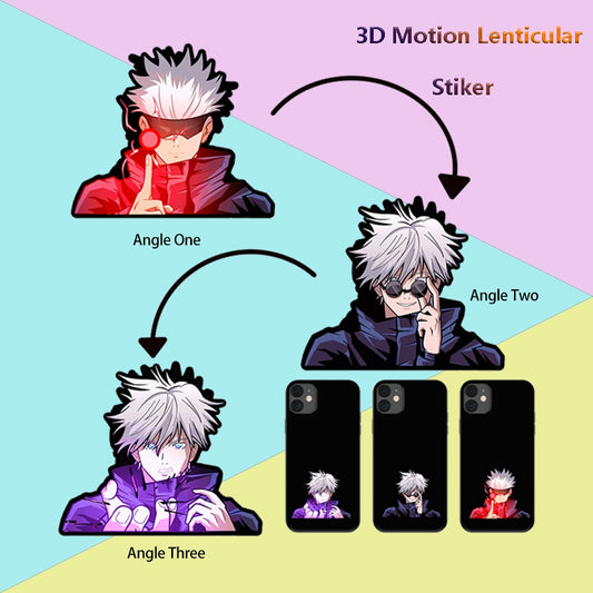 Mini 3D Motion/Moving Anime Stickers