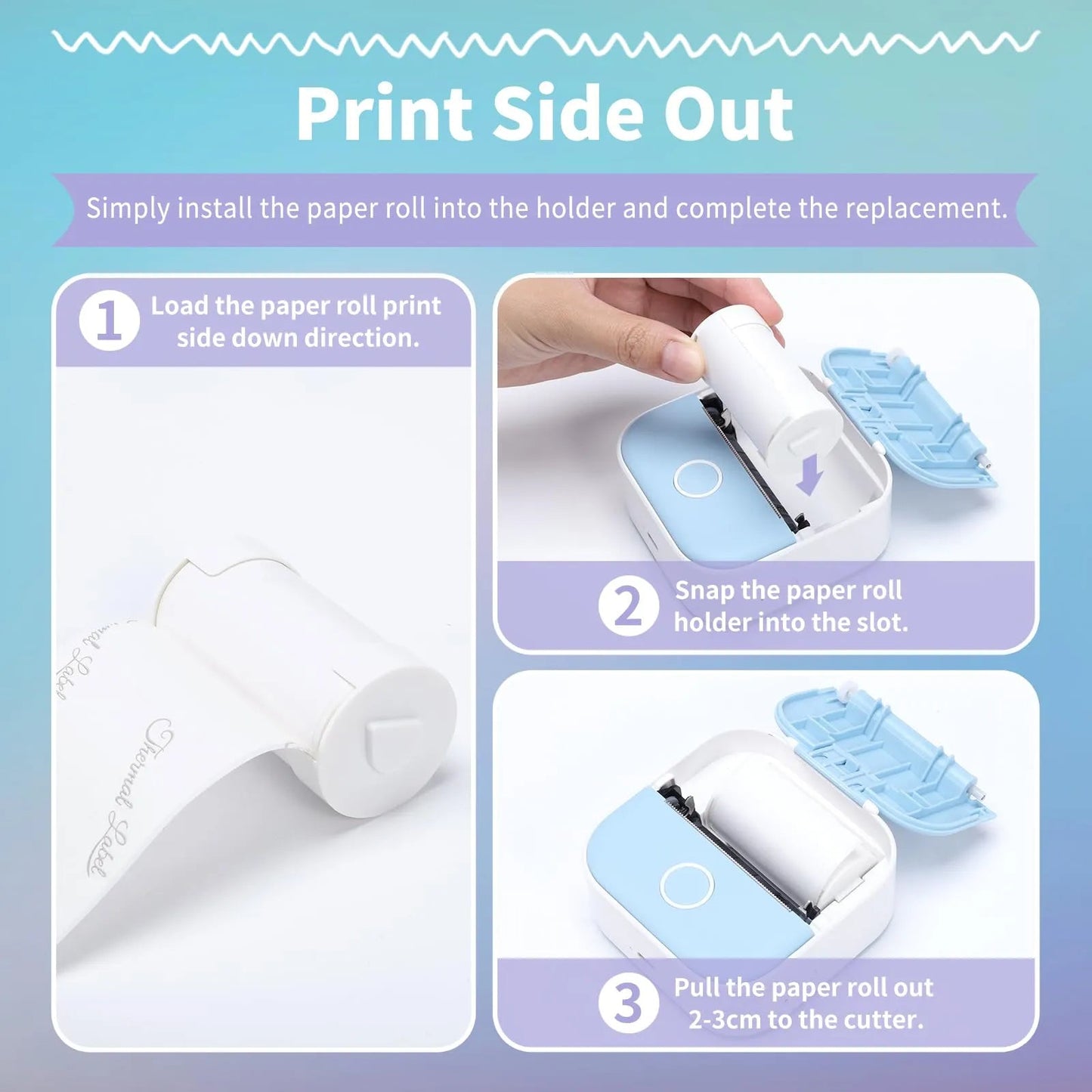 White Sticker Paper