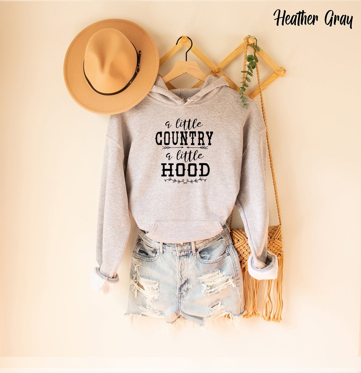 A Little Country A Little Hood Shirt, Country Music Shirt